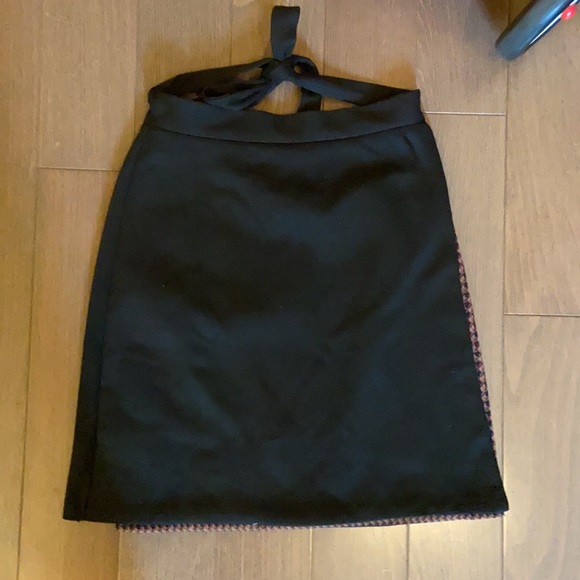 Twik xs black wrap mini skirt - Picture 2 of 7